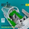 RESKIT RSU32-0192 A-7D Corsair II cockpit (Basic edition with 3D decals) for Trumpeter kit (3D Printed) (1/32)